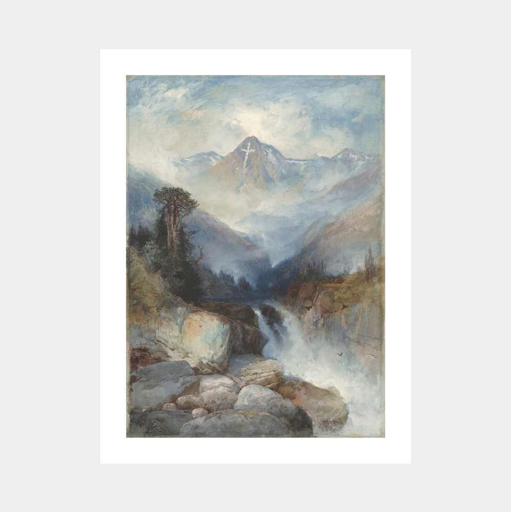 "Mountain of the Holy Cross" By Thomas Moran